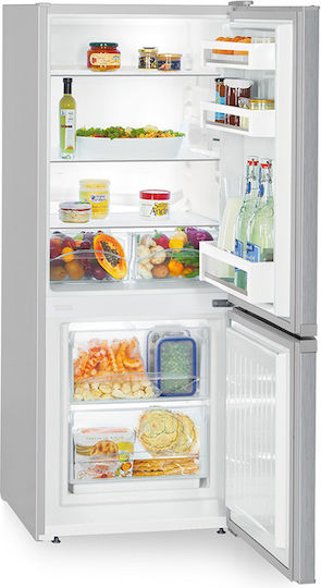 Liebherr Fridge-Freezer 211lt H137.2xW55xD63cm Inox CUele 2331