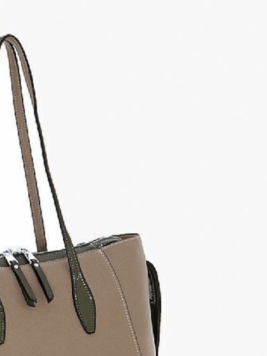 Bartuggi Damen Tasche Schulter Beige