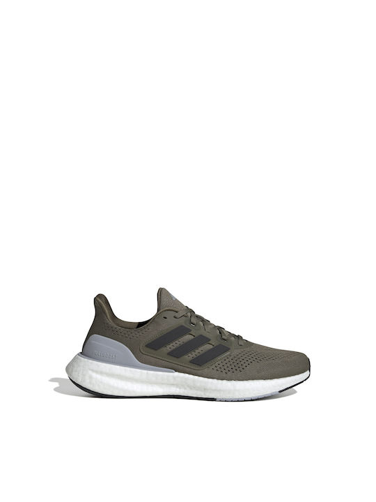 Pureboost 23 Herren Sportschuhe Laufen Olive