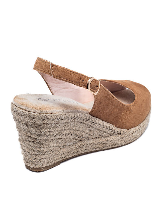 Platforme dama Tabac maro