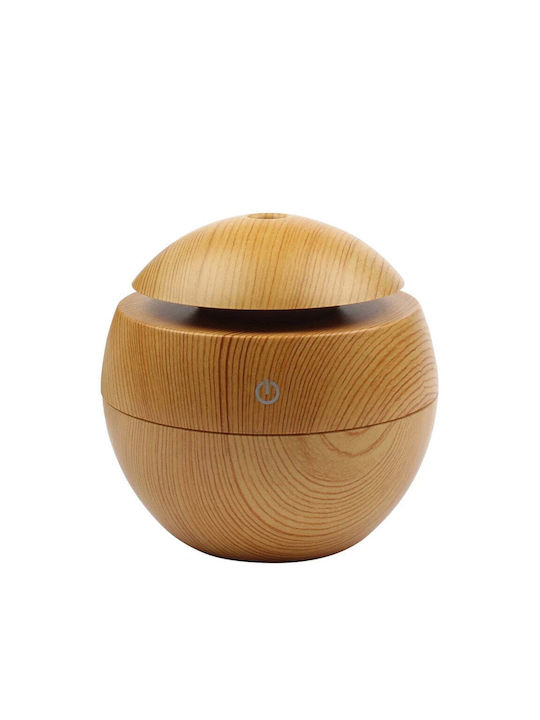 Ultraschall Aromatherapie Led Diffusor Ball Luftbefeuchter 130ml Braun