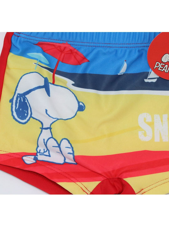 Peanuts Worldwide LLC Kids Swimwear Swim Briefs Red