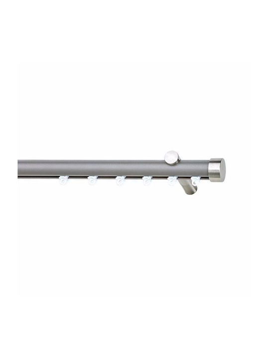 Cuier Metalic Pentru Perdele Soleil Tapo Single Φ25mm 200cm Nichel Culoare 8