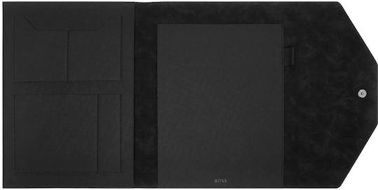 Boss Clipboard Conference for Paper A4 Black Folder 1pcs
