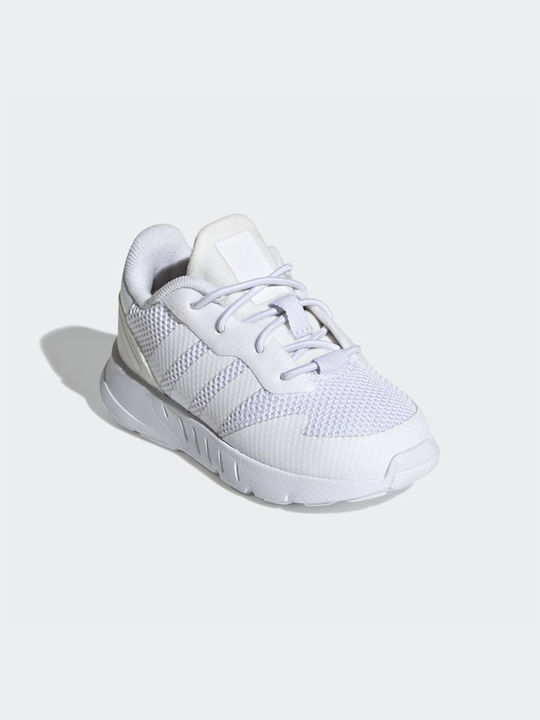 Adidas Kids Sports Shoes Running Originals ZX 1K EL I White