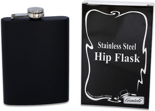 Hip Flask Манерка Неръждаема стомана Черен 240мл