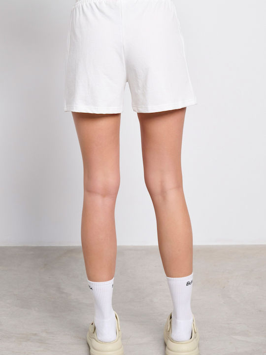 BodyTalk Women's Sporty Shorts Off White