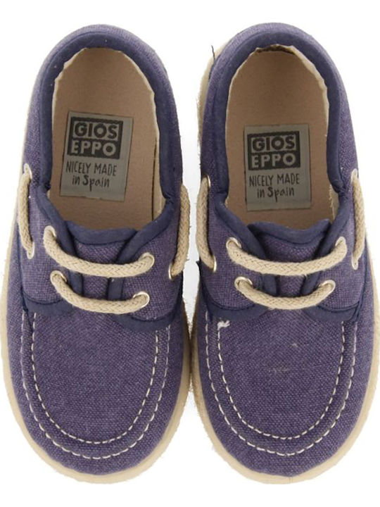 Kids Espradrilles with Laces Blue