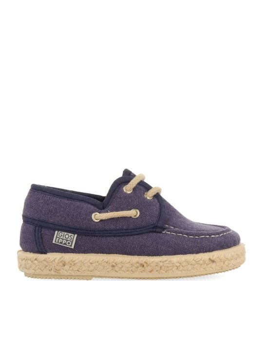 Kids Espradrilles with Laces Blue