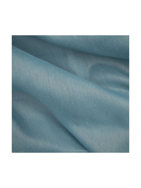 Saray Home Curtain with Pencil Pleat Blue 140x280cm