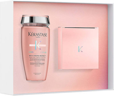 Kérastase Women's Hair Care Set Chroma Absolu Limited Edition with Mask / Shampoo 2pcs