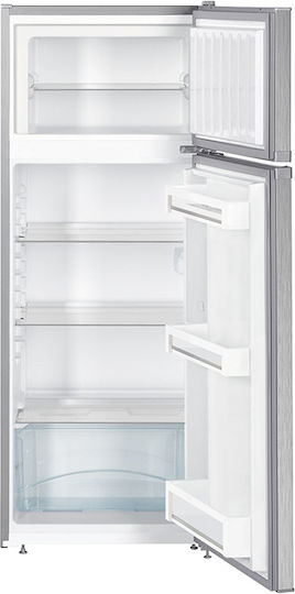 Liebherr Ψυγείο Δίπορτο 234lt Υ140.1xΠ55xΒ63εκ. Inox CTele 2531