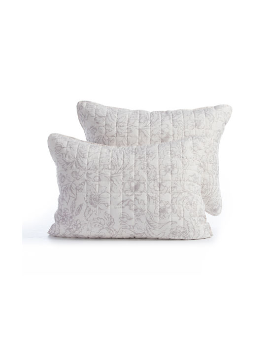 Nef-Nef Homeware Garnet Сет Калъфки за Възглавници Морав 52x72см.