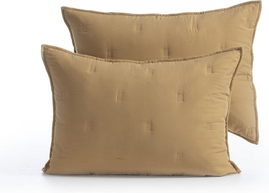 Nef-Nef Homeware Marven Σετ Μαξιλαροθήκες Petrol 52x72εκ.