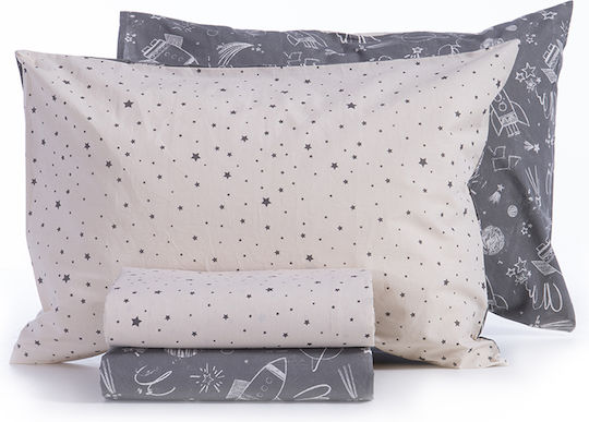 Nef-Nef Homeware Single Set My Space Ecru 170x260cm Nef-Nef Homeware Single Set My Space Ecru 170x260cm