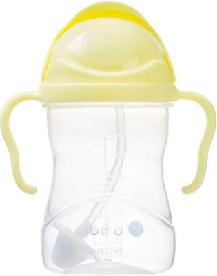 B.Box Baby & Kleinkind Becher Sippy Cup aus Kunststoff Gelb 1Stück 240ml für 6m+m+