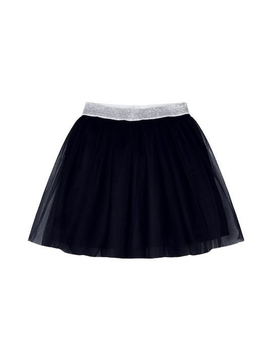 Energiers Kids Tulle Tutu Skirt Solid Navy Blue