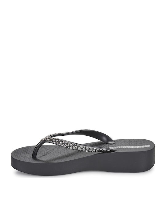 Mesh Ix Plat Women's Flip Flops Black