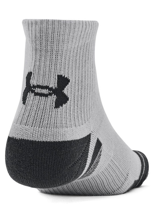Under Armour Ua Performance Tech Running Socks Gray 3 Pairs