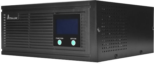 Extralink Lightning Pure Sine Wave Power Inverter 1200W with Input Voltage 24V Single Phase