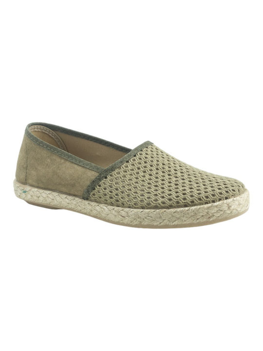 Dicas Damen Espadrilles in Beige Farbe