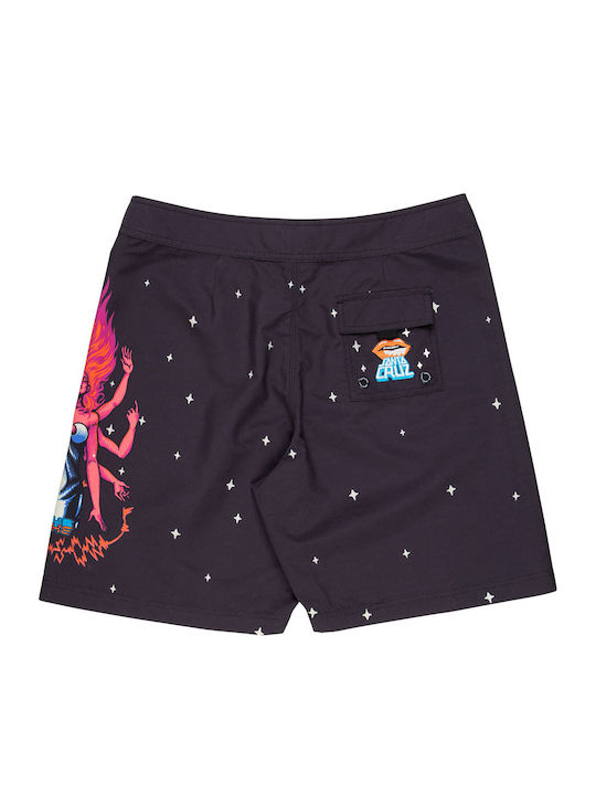 Men's Swimwear Shorts Black with Patterns