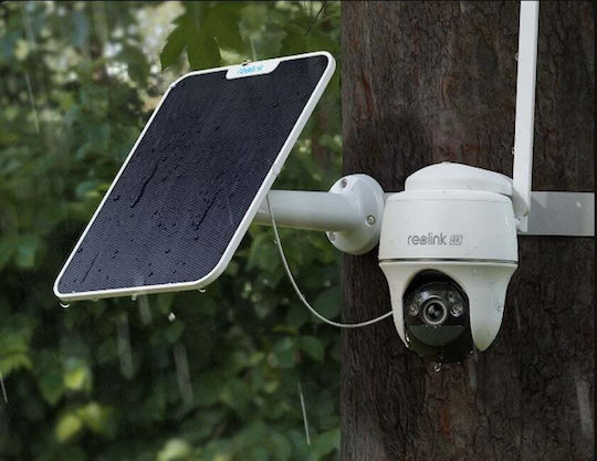 Reolink Go PT Ultra 4G IP Surveillance Camera 4G 4K Waterproof Battery Powered with Two-Way Communication (MicroSD 64GB)