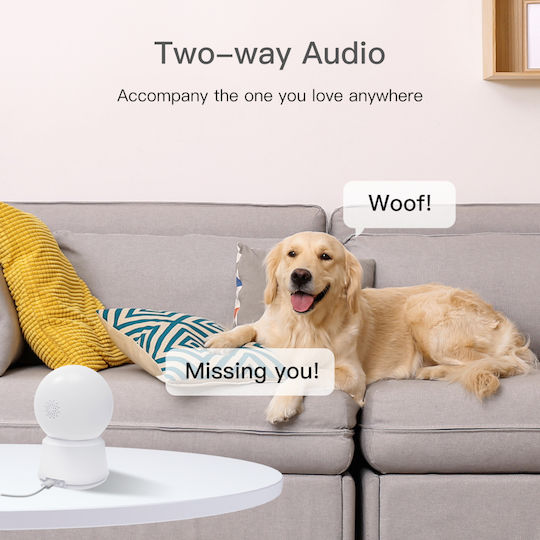 Arenti AREP2Q IP Cameră de Supraveghere Wi-Fi Full HD+ 4MP cu Comunicare Bidirecțională