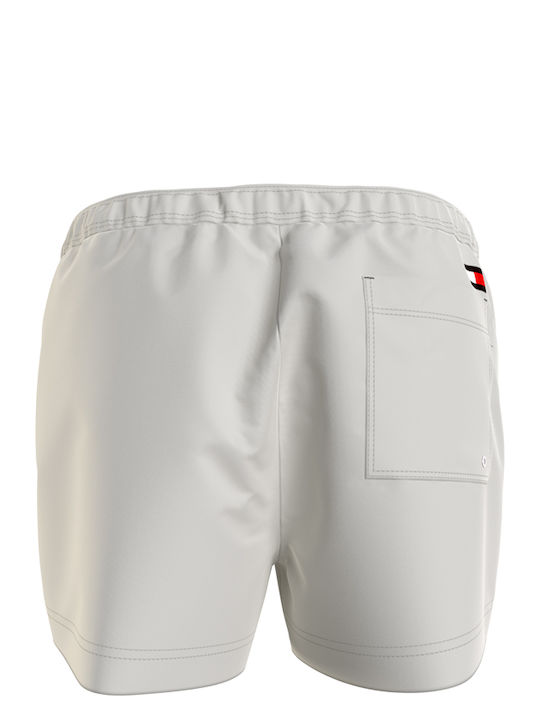 Men's Swimwear Shorts White with Patterns