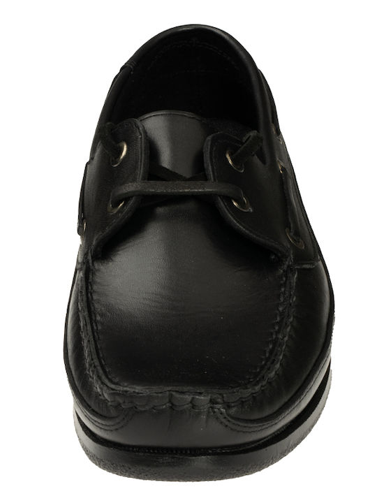 Gale Men's Leather Loafers Black