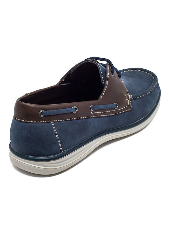 Antonio Donati Men's Boat Shoes Blue