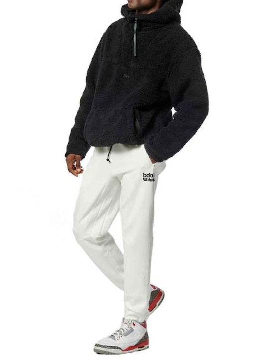 Body Action Men's Sweatpants with Rubber White