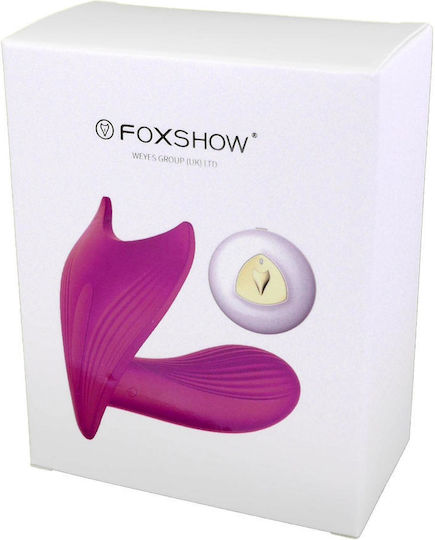 Boss Of Toys Foxshow Vibrator G-Spot with Remote Control 9.5cm Purple