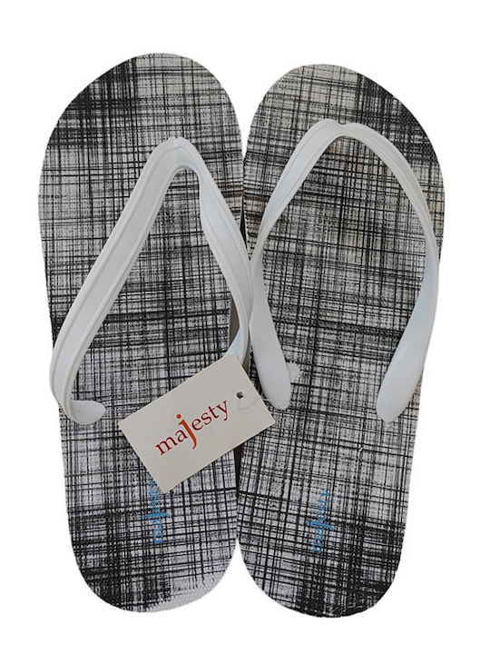 Slapi Bărbați Flip Flops Albi