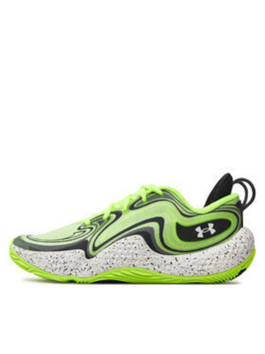 Spawn 6 High Basketball Shoes Yellow