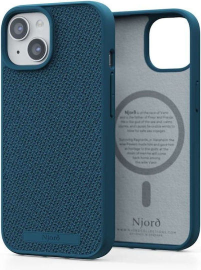 Njord Back Cover Tesatura 2mm Turcoaz (iPhone 15 Pro Max)