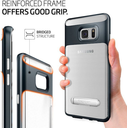 Spigen Crystal Hybrid Umschlag Rückseite Metallisch Magnetisch Gold (Galaxy Note 7)