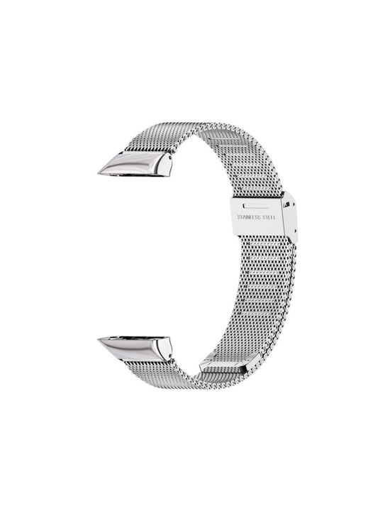 Mijobs Milanese Λουράκι Ασημί (Honor Band 6)