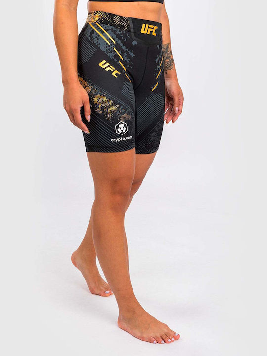 Venum Authentic Fight Lang Frauen Kampfsport Leggings Schwarz