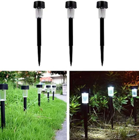 Set of 10 Stake Solar Lights Lanterns with Photocell IP44 29.5cmx4.5cmcm