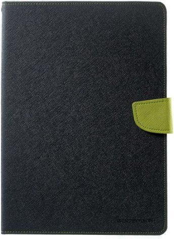 Mercury Fancy Diary Klappdeckel Marineblau / Limette (iPad Pro 2018 12,9 Zoll)