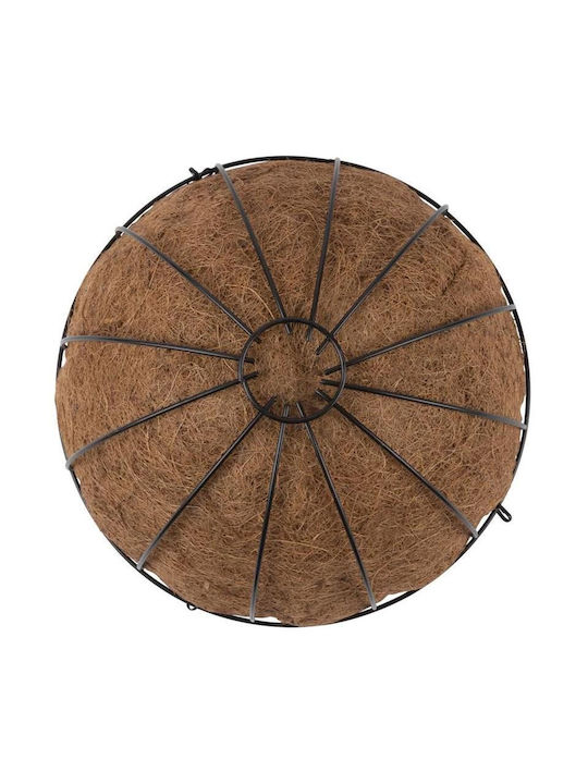 Strend Pro Саксия Металик Кафяв 35x35x17εκ.