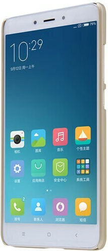Nillkin Super Frosted Back Cover Πλαστικό Χρυσό (Redmi Note 4)