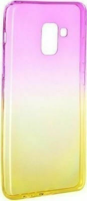 Forcell Ombre Back Cover Σιλικόνης Ροζ (Galaxy J5 2016)