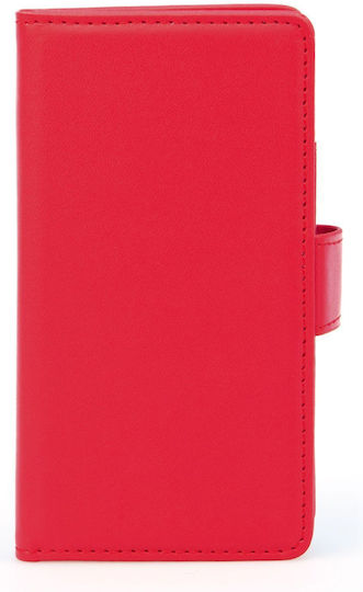 YouSave Accessories Leather-Effect Wallet Case Red (Moto X) Червен