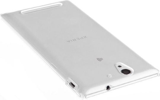 YouSave Accessories Hard Case Crystal Clear (Xperia C3) Back Cover Σιλικόνης Διάφανο (Realme C3)