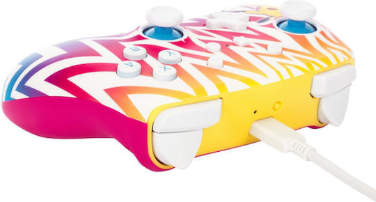 PowerA Enhanced Wireless Gamepad for Switch Vibrant Picatchu
