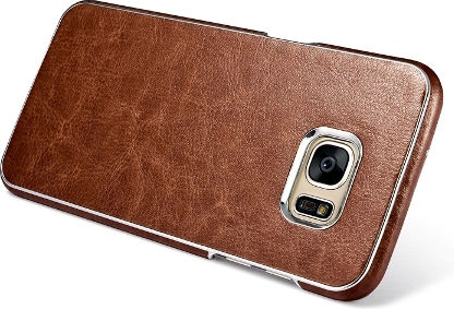Xoomz Xoomz Back Back Cover Δερματίνης Κόκκινο (Galaxy S7 Edge)