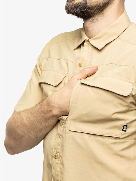 Short-sleeved Shirt Khaki