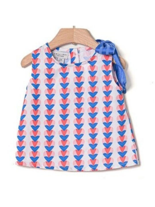 Yell Oh! Kids Blouse Sleeveless Multicolour